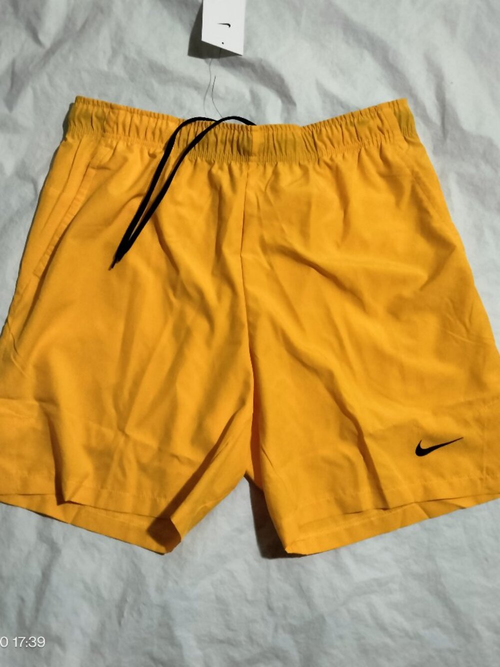 Nike Dri-FIT Team Flex Training Shorts Mens Large L Yellow FQ1885-716 NWT 7"